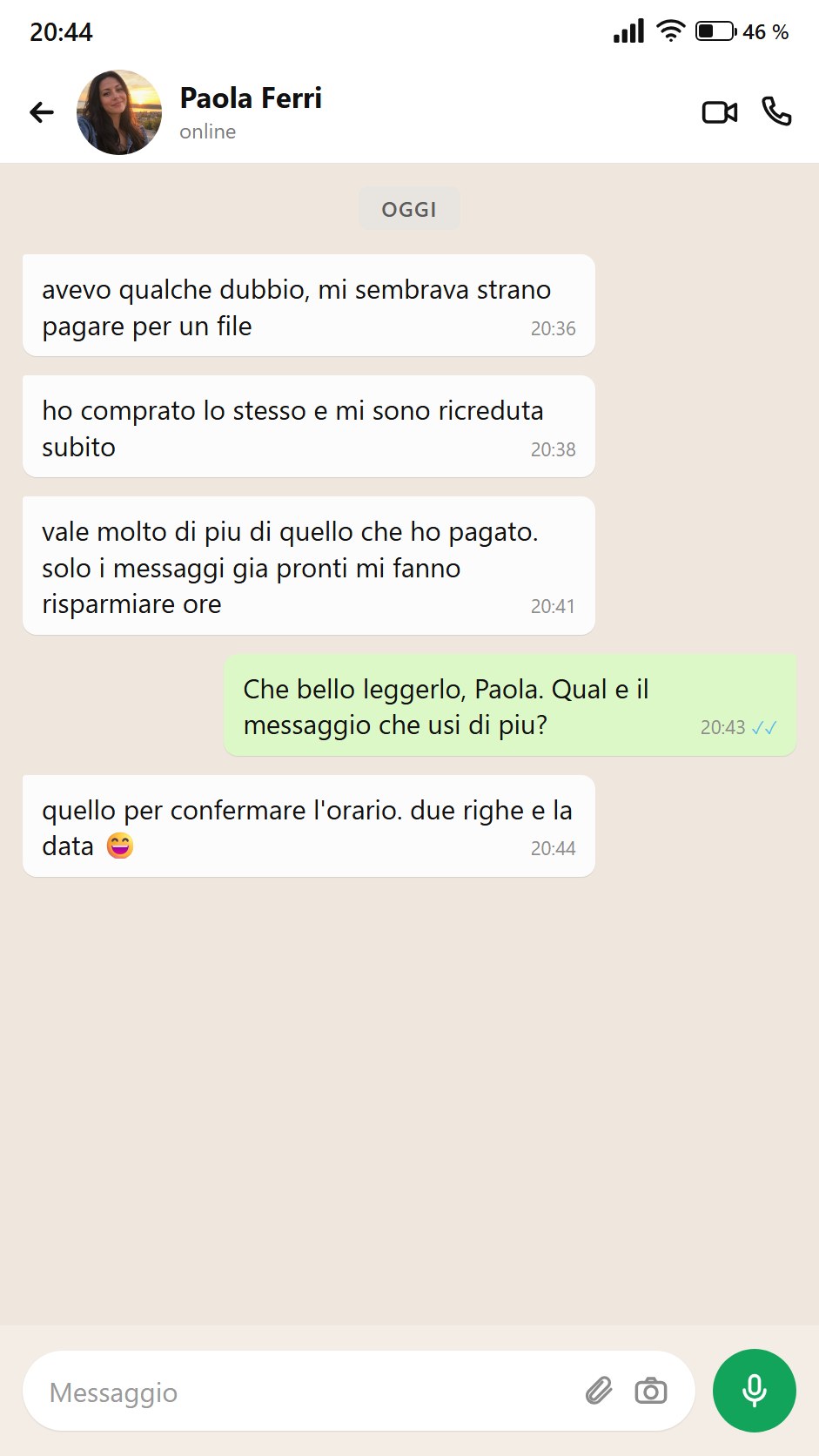 Una madre dice che vale molto più di quanto ha pagato