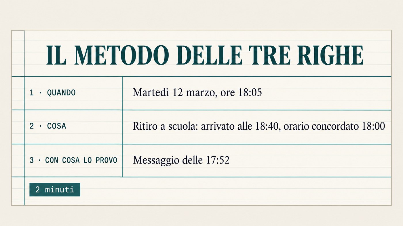 Il Metodo delle Tre Righe: quando, cosa, con cosa lo provo